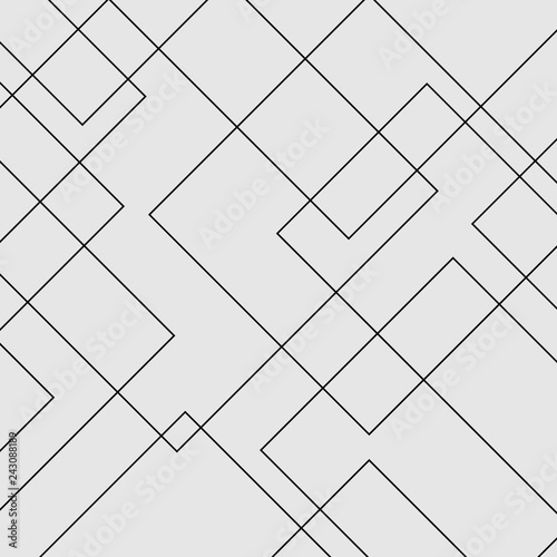 Vector modern geometric square diamond shape pattern. Simple abstract background