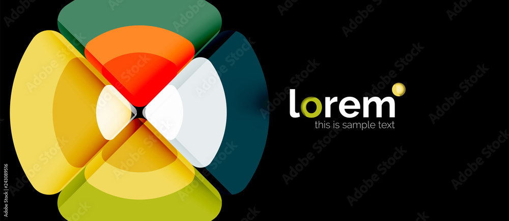 Circles and triangles geometric abstract background. Trendy abstract layout template for business or technology presentation or web brochure cover, wallpaper Circles and triangles geometric abstract background. Trendy abstract layout template for business or technology presentation or web brochure cover, wallpaper