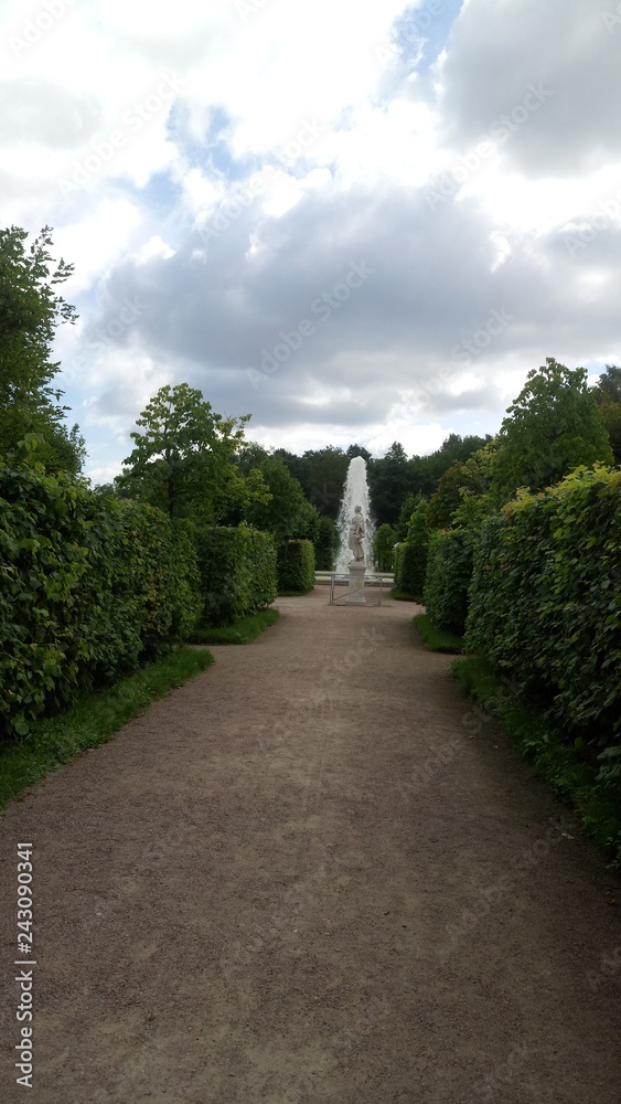 Fountain in the park