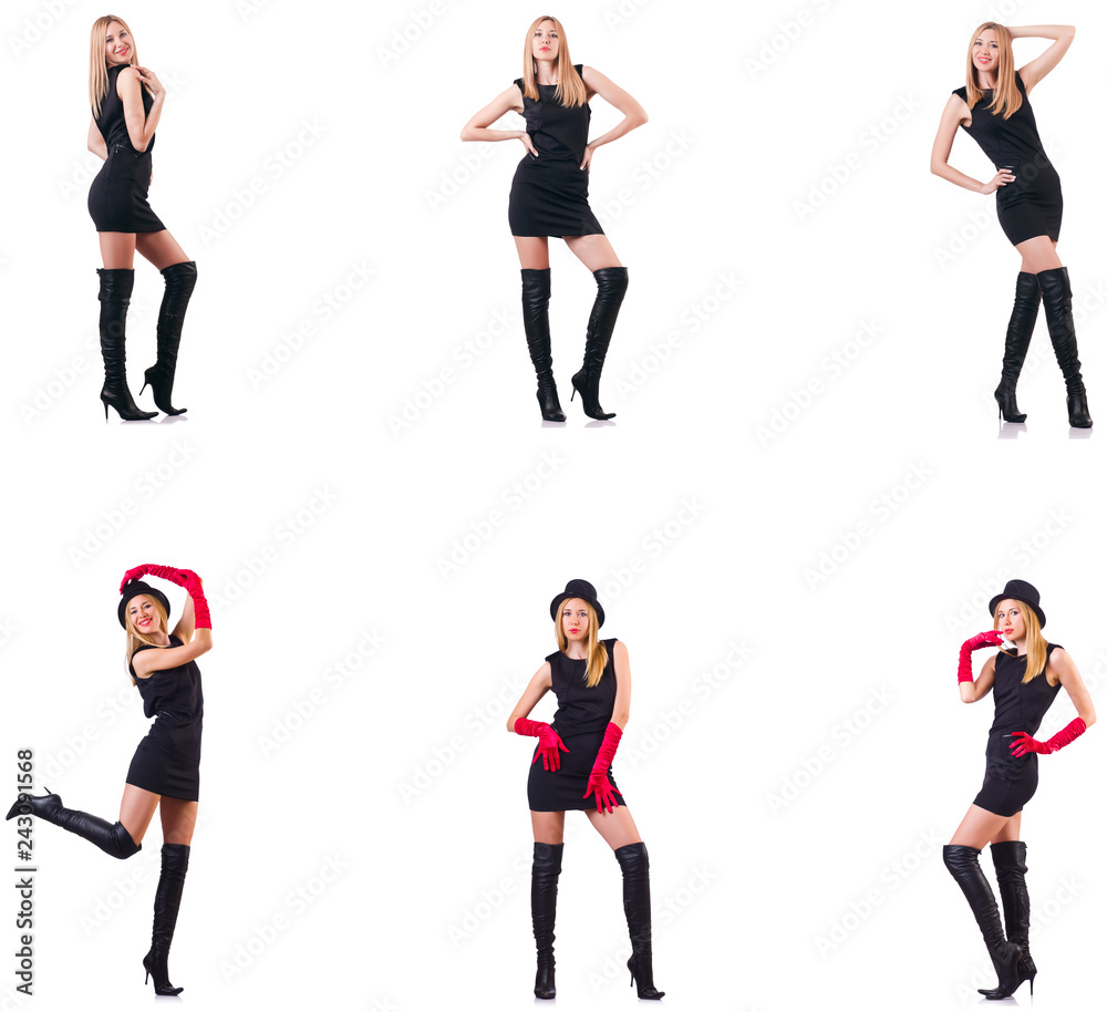 Beautiful woman wearing topboots Beautiful woman wearing topboots