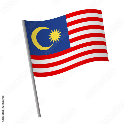 Malaysia flag icon.