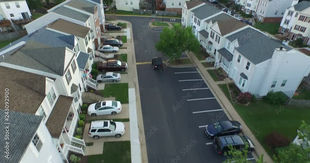 Tracking a Vehicle Parking in a Subdivision Tracking a Vehicle Parking in a Subdivision