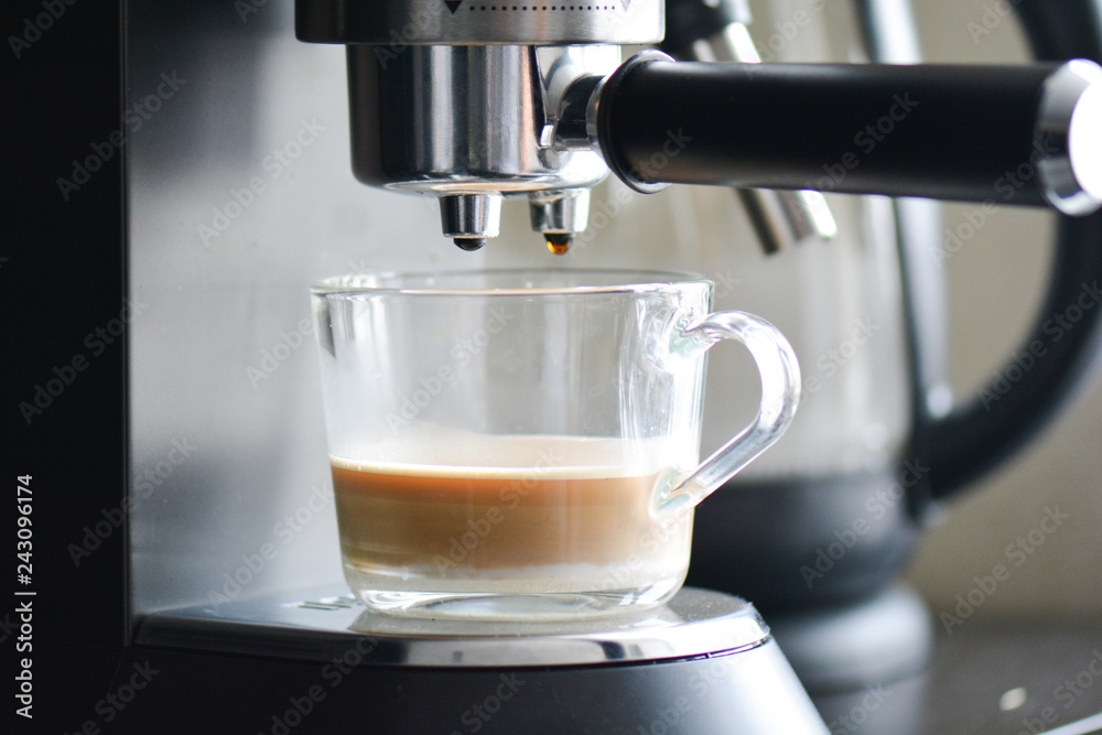 coffe manchine Professional coffee, Coffee making in the morning. coffe manchine Professional coffee, Coffee making in the morning.