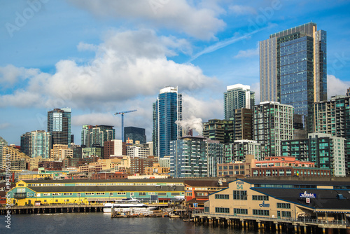 Seattle downtown skyline, Washington.