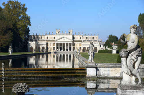 Villa Pisani near Padova, unesco world heritage in Italy 