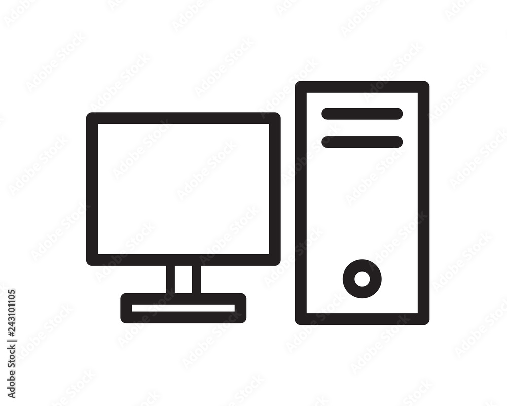 computer icon illustration vector,computer line icon illustration design computer icon illustration vector,computer line icon illustration design