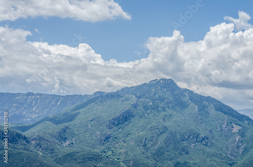 Specific wall mountains-Meteora