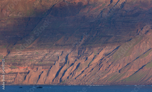 Riscos de Famara, Lanzarote Island, Canary Islands, Spain, Europe photo