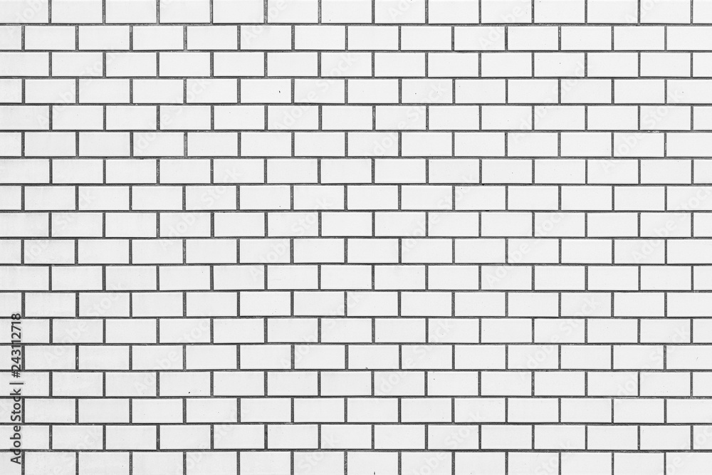 White brick wall background and texture White brick wall background and texture
