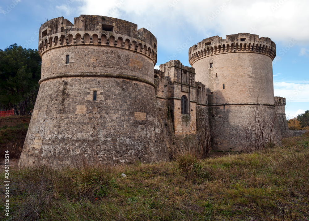 Aragonese castle in Matera.