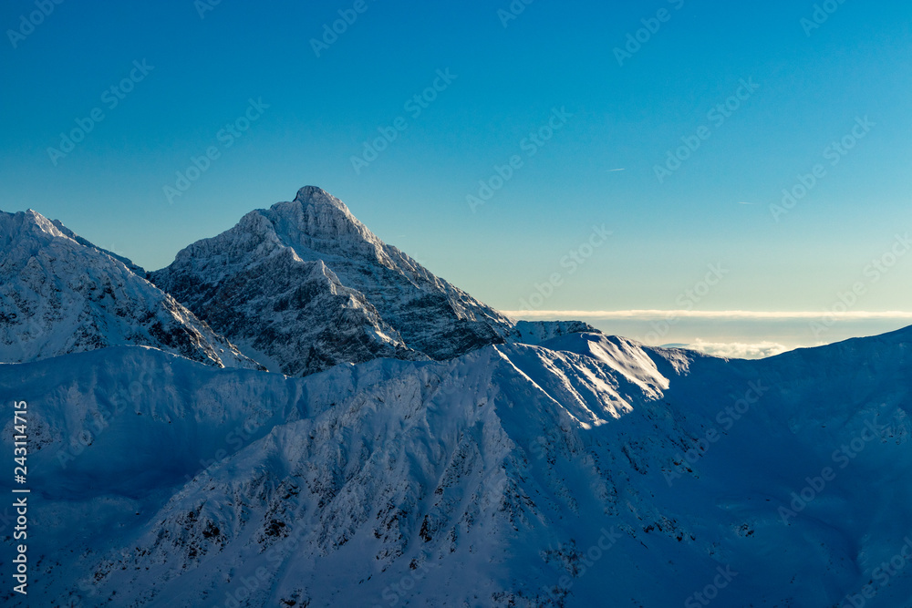 View of the Tatra Mountains from Kasprowy Wierch