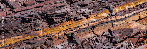 Canvastavla Hematite Ore Destroyed by Climatic Conditions.