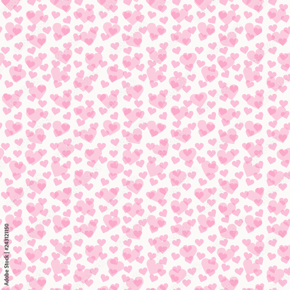 Valentine seamless pattern with hearts on white background. For wallpaper, gift and wrapping paper, greeting cards, pattern fills, web page background, textile, and wedding invitations. Valentine seamless pattern with hearts on white background. For wallpaper, gift and wrapping paper, greeting cards, pattern fills, web page background, textile, and wedding invitations.