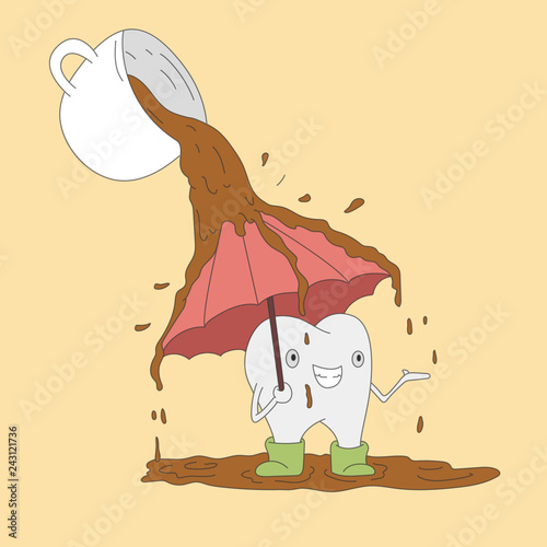 Protect your teeth from the harm of coffee