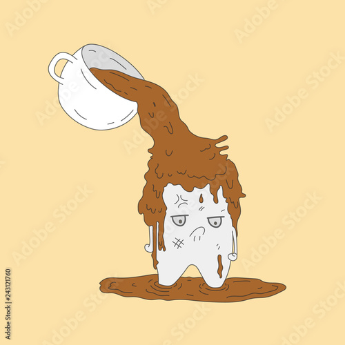 harm to coffee for teeth