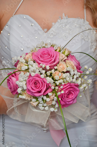Bride and Wedding bouquet