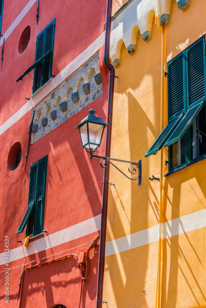 Architecture of Porto Maurizio, Liguria, Italy