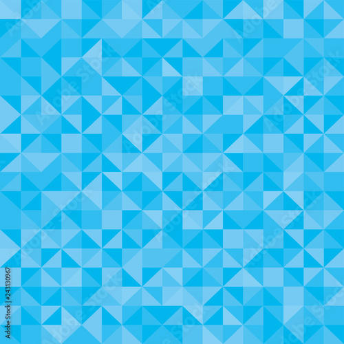 Modern abstract seamless blue pattern