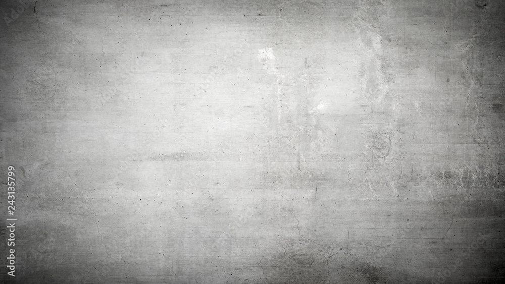 Fototapeta premium Texture of old gray concrete wall for background
