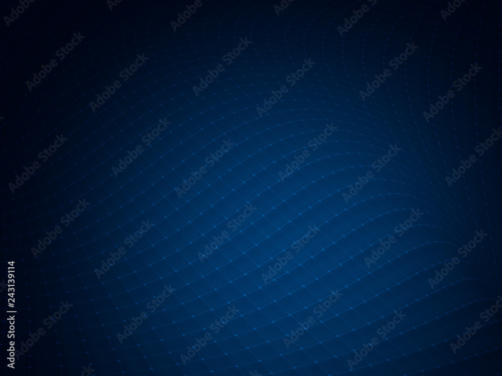 Abstract blue wave technology banner design Abstract blue wave technology banner design