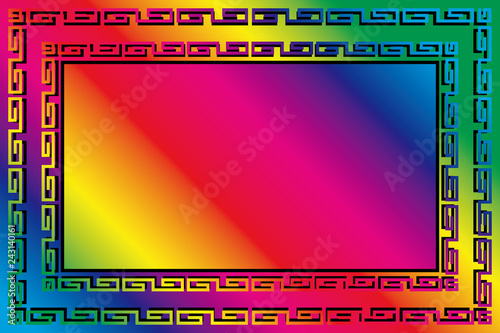 #Background #wallpaper #Vector #Illustration #design #free #free_size #charge_free #colorful #color rainbow,show business,entertainment,party,image  背景素材,写真枠,古代文字,中華模様,中国料理,メニュー表,値札,名札,コピースペース,タイトル