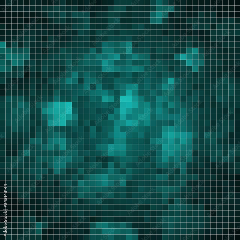 Fototapeta premium abstract vector square pixel mosaic background