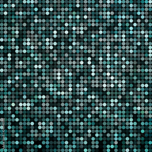 abstract vector colored round dots background