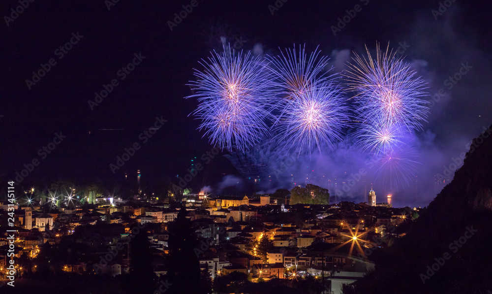 Naklejka premium Firework