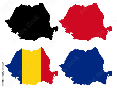 Romania map 