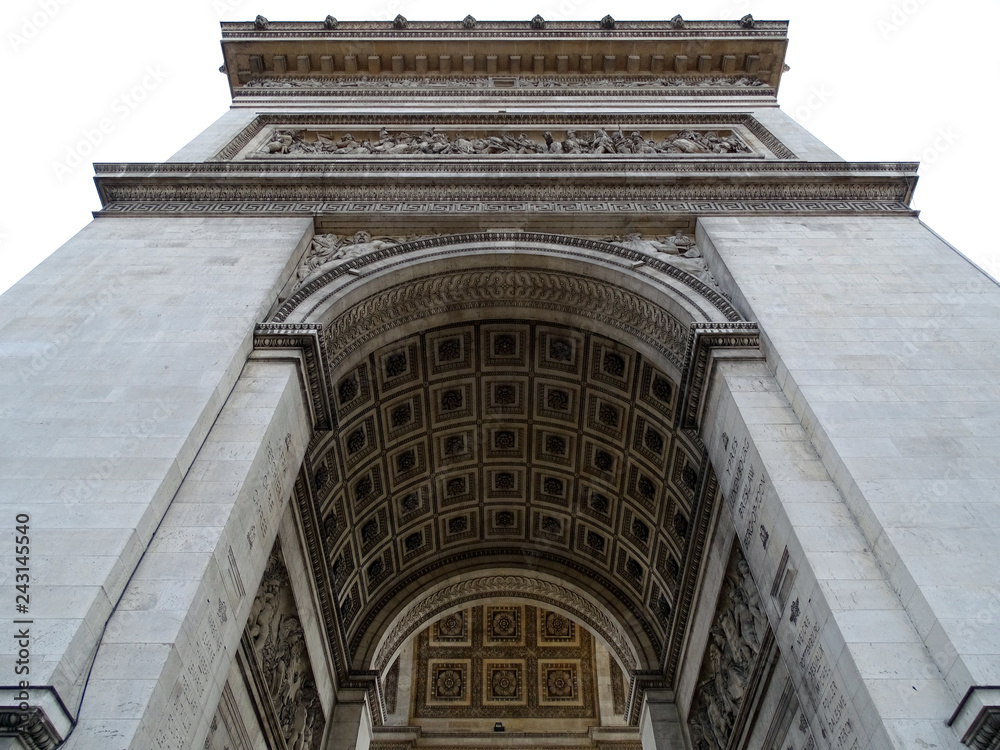 arc de triomphe side view