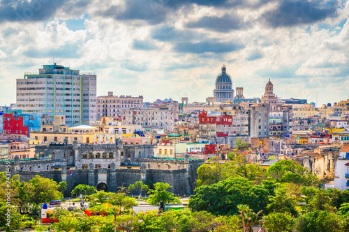Havana, Cuba downtown skyline. © SeanPavonePhoto