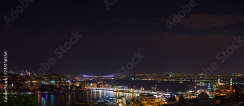Beautiful view to the city of Istanbul