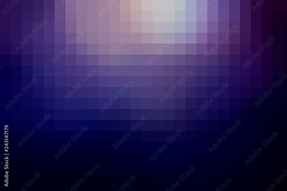 Abstract digital technology mosaic squares gradient background