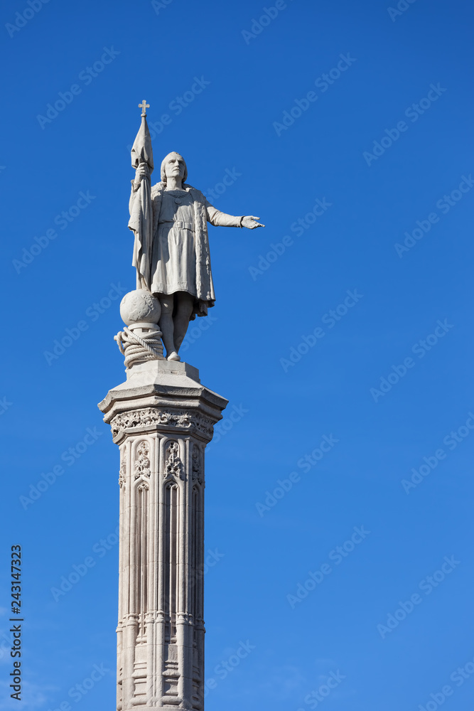 Christopher Columbus Monument in Madrid