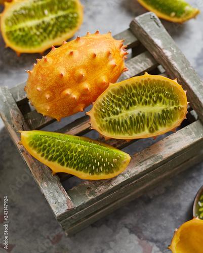 Kiwano close-up photo