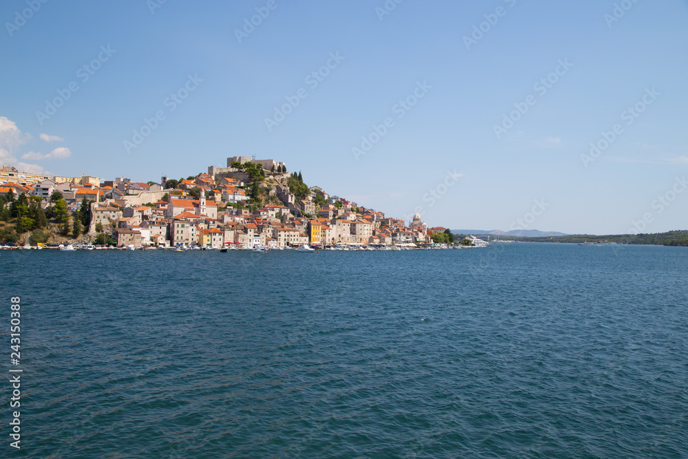 harbor of Sibenik, Croatia