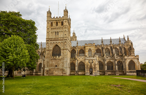 Exeter Cathedral (Cathedral Church of Saint Peter). Exeter. Devon. England photo