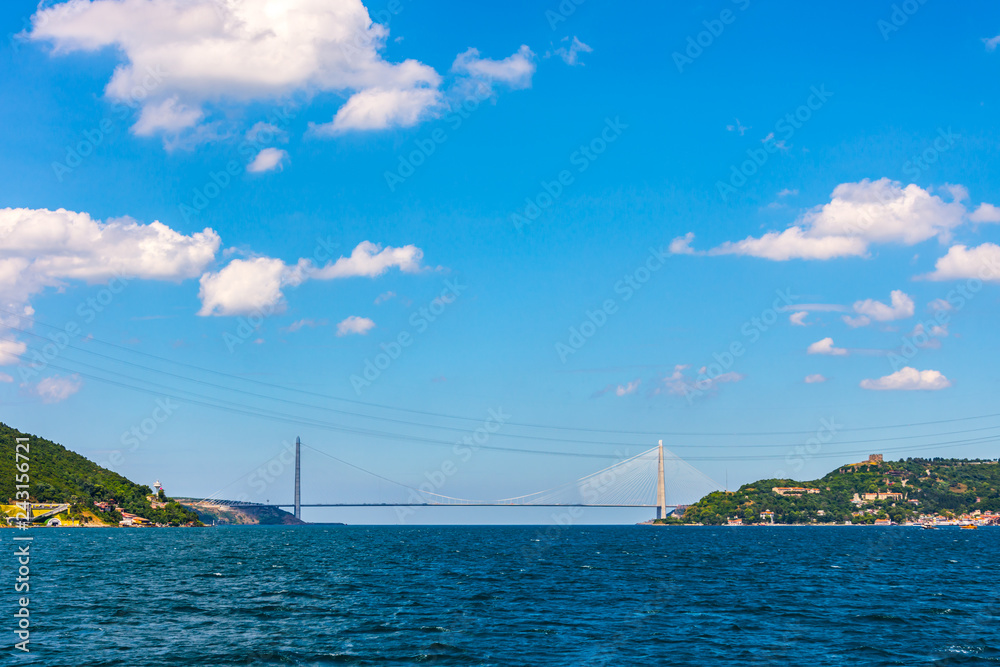 Yavuz Sultan Selim bridge is third bridge on Bosphorus