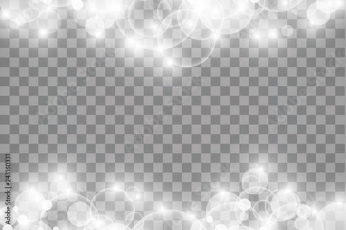 Glow light effect. Vector illustration. Christmas flash. dust. White sparks and glitter special light effect. vector sparkles on transparent background. Sparkling magic dust particles