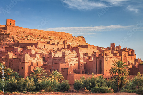 Kasbah Ait Ben Haddou in the Atlas Mountains of Morocco. UNESCO World Heritage. © marmoset