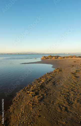 Wallpaper Mural The coast in the delta del ebro at sunset Torontodigital.ca