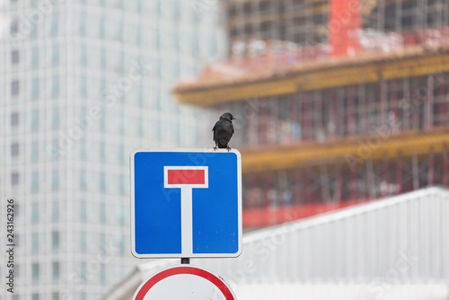 Obraz na plátně deadlock sign