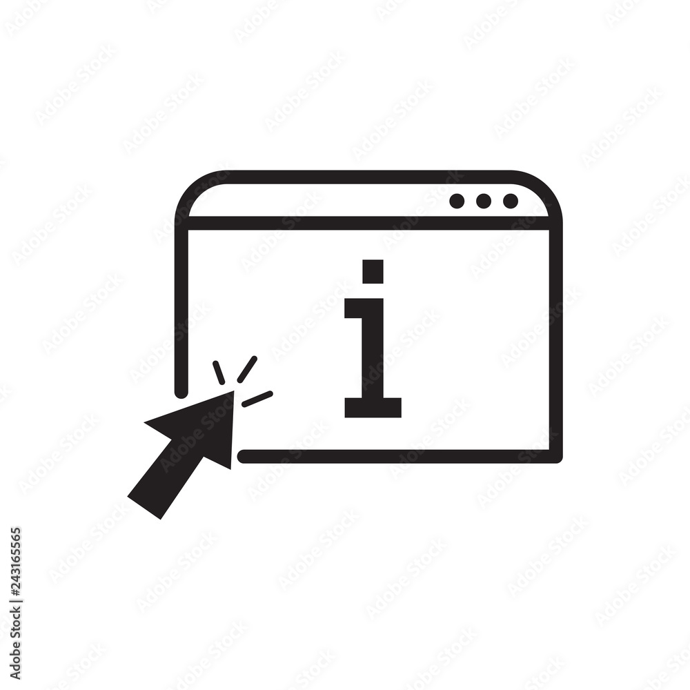 information search outline icon. vector design illustration information search outline icon. vector design illustration