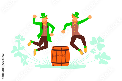 St Patricks Day Banner.