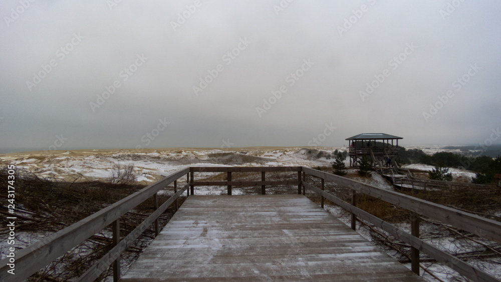  Curonian Spit in winter