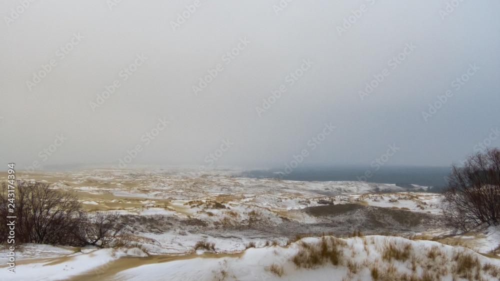  Curonian Spit in winter