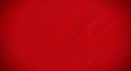 Wide Angle Bright Grunge Decorative Red Background