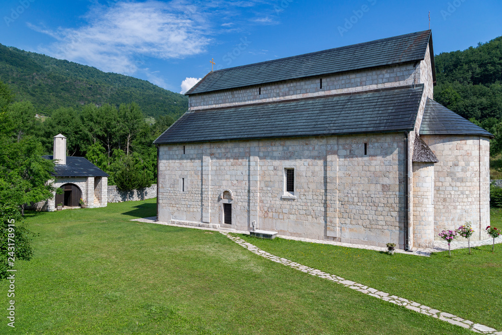 Piva Monastery in Piva, Montenegro
