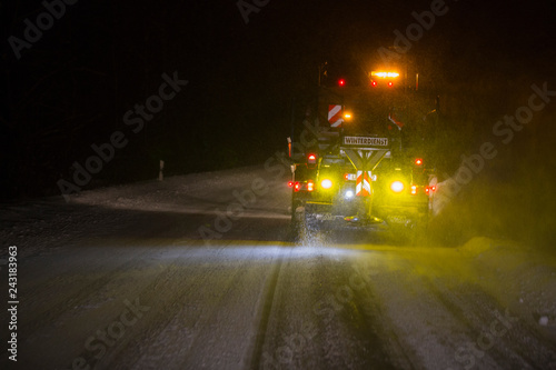 snow plow  winter service