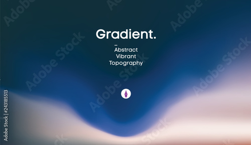 Fluid gradient background design. Futuristic liquid abstract colorful wallpaper. EPS 10